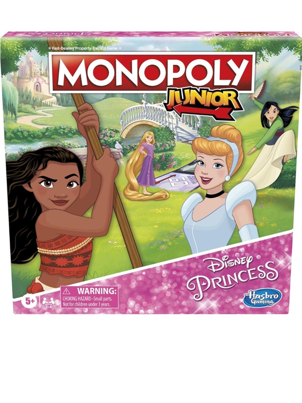 Monopoly Junior Disney Princess Edition Board Game - Picture 4 of 9